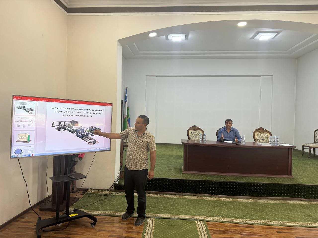 В Андижане организованы обучающие курсы для специалистов кластера