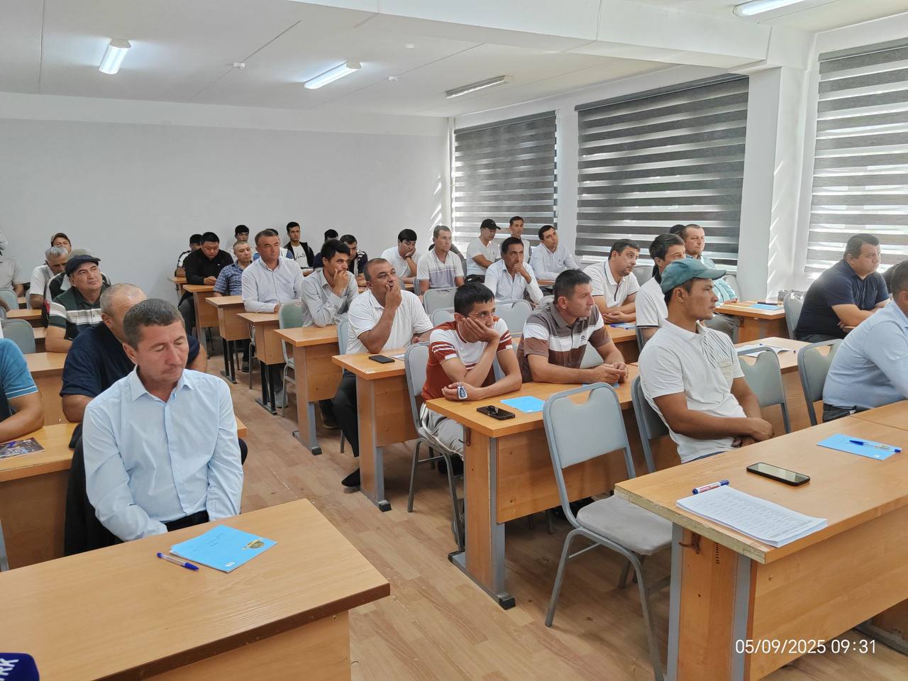 Подготовка к сбору хлопка