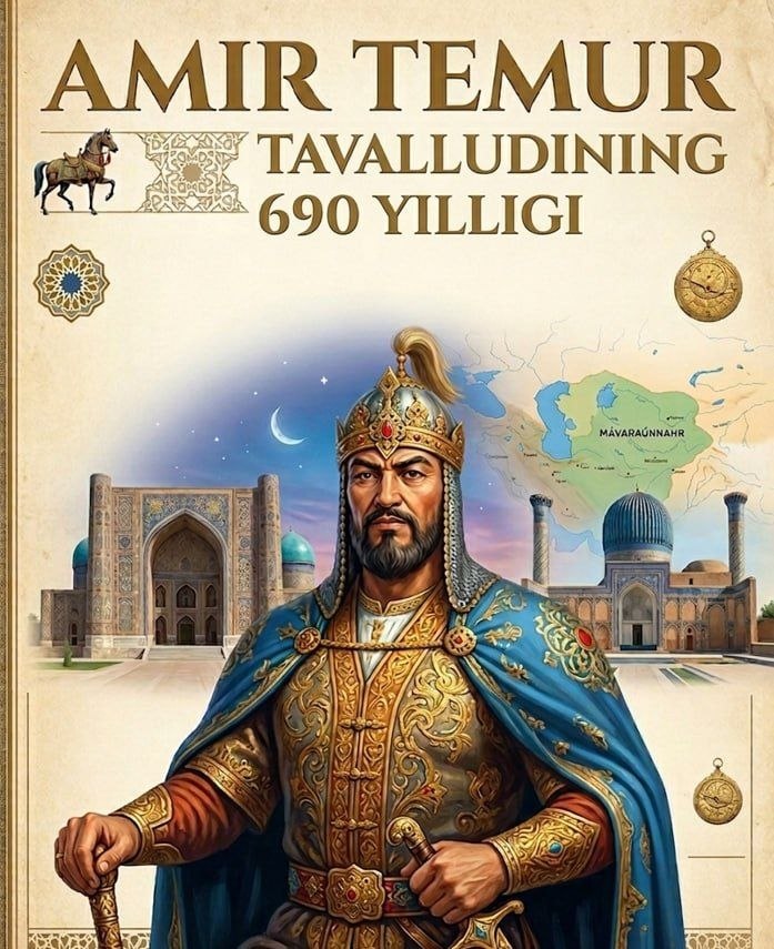 690 лет со дня рождения Амира Темура