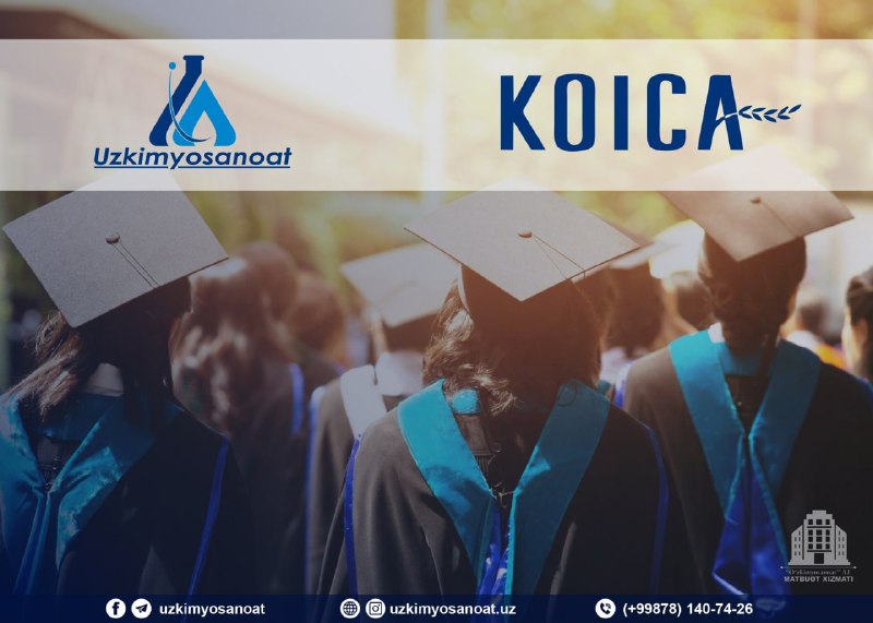KOICA ва “Oʻzkimyosanoat” magistratura va doktorlik yoʻnalishlarida grant e’lon qiladi