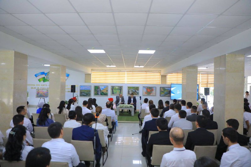 Ayni damda mamlakatimizda davom etayotgan “Yoshlar oyligi” hamda yaqinlashib kelayotgan 30-iyun Yoshlar kuni munosabati bilan Toshkent davlat agrar universitetida "Vazir va yoshlar" uchrashuvi bo'lib…