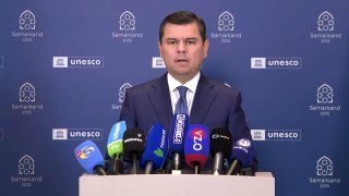 Samarqand shahridagi YUNESKO Bosh konferensiyasi 43-sessiyasi arafasida ommaviy axborot vositalari vakillari uchun brifing