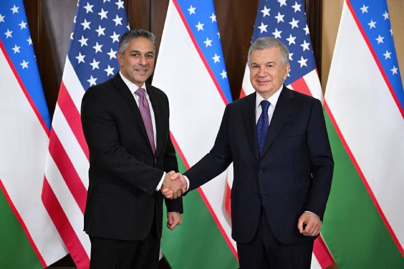 O‘zbekiston Respublikasi Prezidenti Shavkat Mirziyoyev “General Motors International” kompaniyasining global ijrochi direktori Shilpan Aminni qabul qildi.
