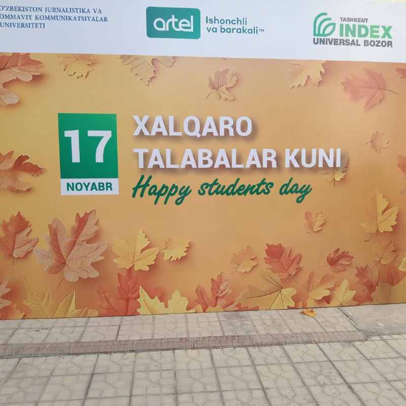 Xalqaro talabalar kuni” — ilm, ijod va hosil bir makonda!