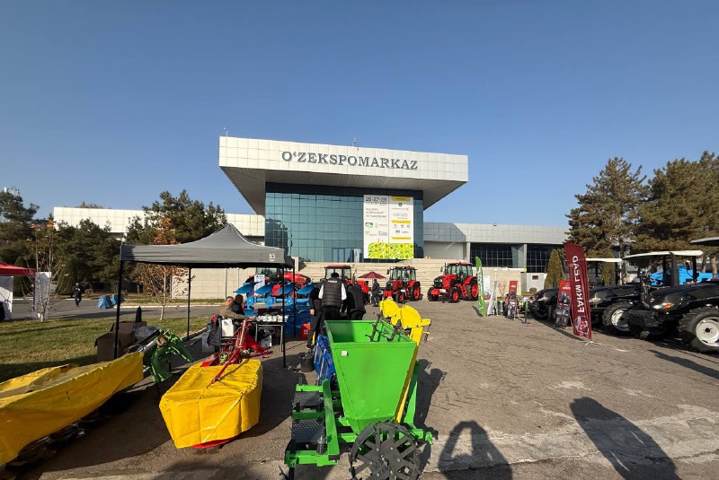 "AgroExpo Uzbekistan–2025": Agrar sohadagi eng yirik xalqaro ko‘rgazma boshlandi