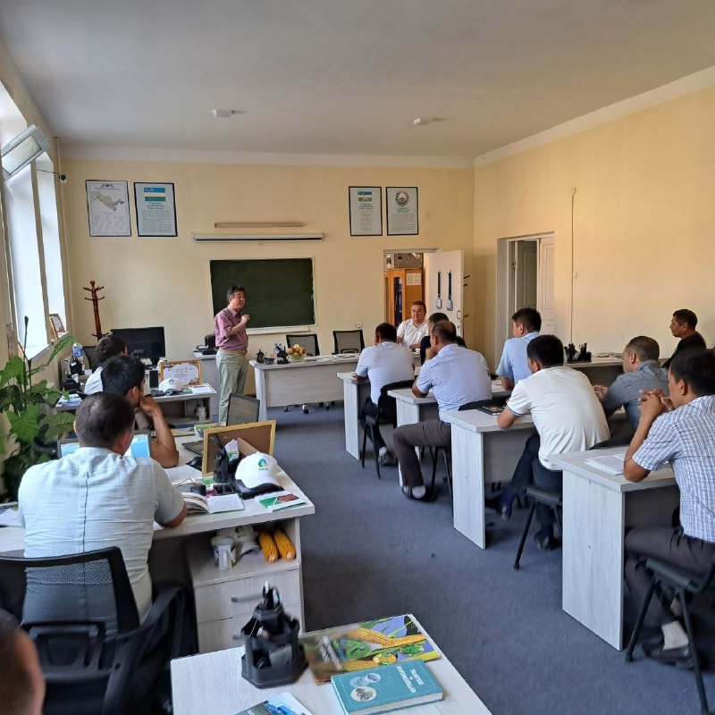 O‘zbekiston Respublikasi Qishloq xo‘jaligi vaziri o‘rinbosari, Qishloq xo‘jaligida bilim va innovatsiyalar Milliy markazi Bosh direktori Alisher To‘rayevning Samarqandga tashrifi