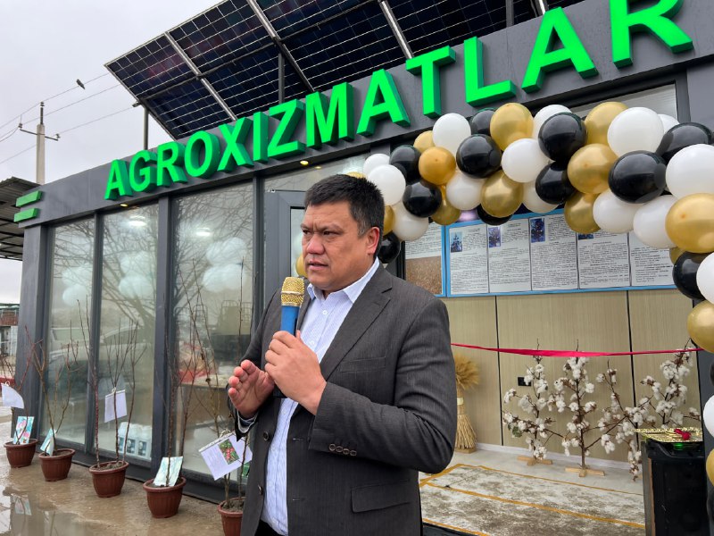 Buxoroda mobil agroxizmat ko‘rsatish markazi faoliyat boshladi