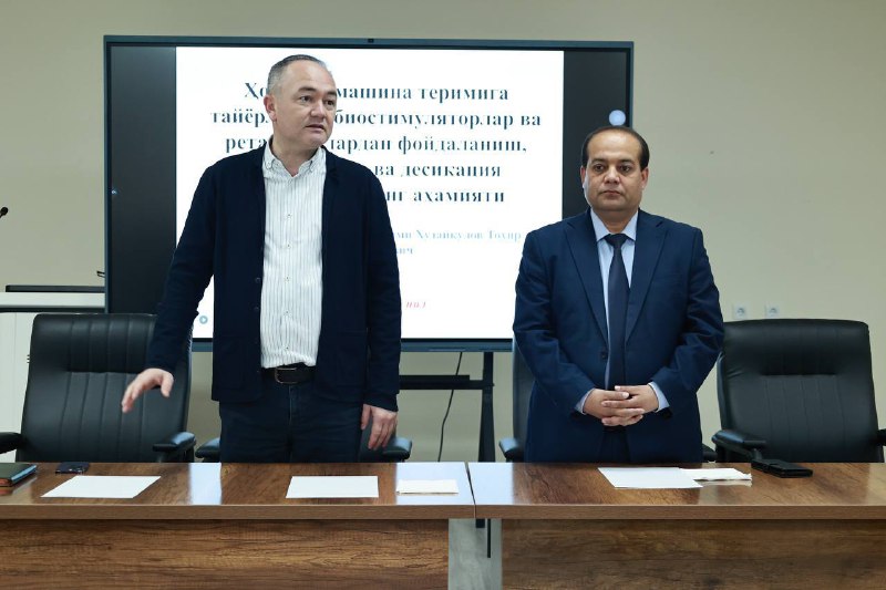 Agroxizmatlar markazi xodimlari malaka oshiradi