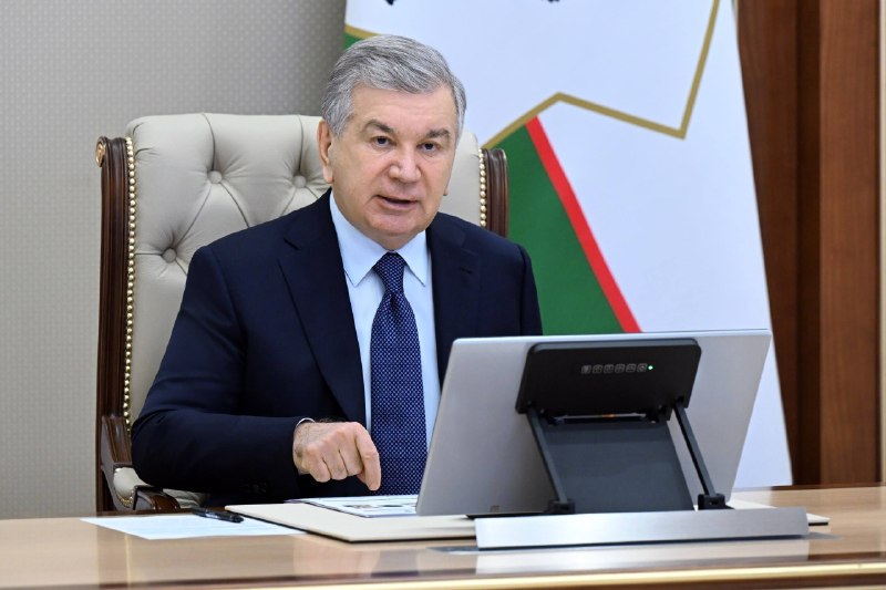Prezident Shavkat Mirziyoyev ekologiya va atrof-muhitni muhofaza qilish sohasidagi ustuvor umummilliy loyihalar yuzasidan taqdimot bilan tanishdi.