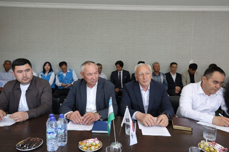 Koreya delegatsiyasi Sholichilik ilmiy-tadqiqot institutiga tashrif buyurdi
