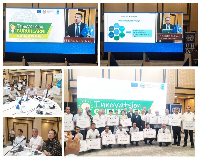 O‘zbekistonda oziq-ovqat innovasion guruhlarini e’lon qilish hamda natijalarga asoslangan monitoring va baholash” mavzusida o‘quv seminar