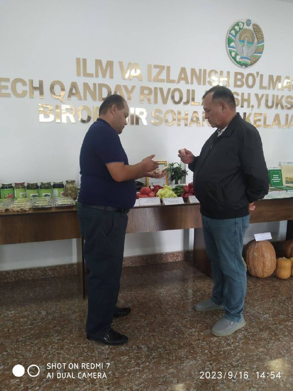 Ilmiy faoliyat bilan tanishuv