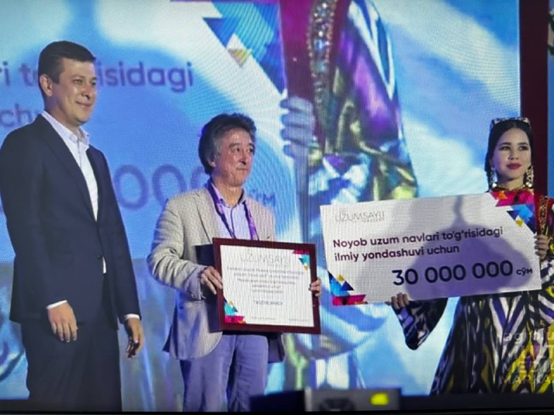 "UZUM SAYLI” VA XALQARO VINOCHILIK FESTIVALIDA