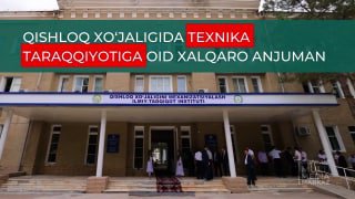 QISHLOQ XO‘JALIGIDA TEXNIKA TARAQQIYOTIGA OID XALQARO ANJUMAN