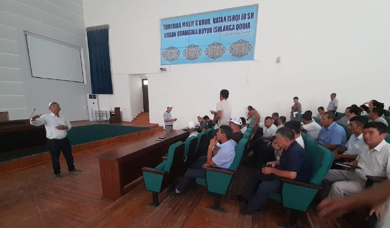 Samarqand viloyat agroxizmatlar markazining Respublikamizga kirib kelayotgan anamal issiqqa munosabati.