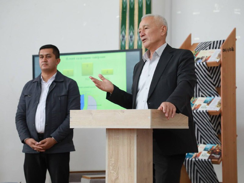 AKADEMIK VA YOSHLAR UCHRASHUVI