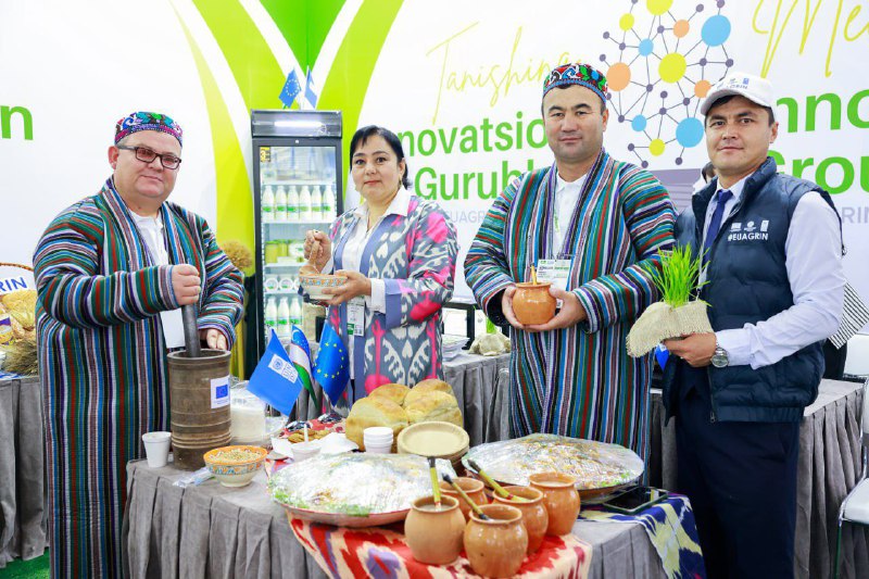 Shu kunlarda poytaxtimizdagi "O'zEXPO" markazida “Qishloq xo'jaligi va oziq-ovqat sektorining “yashil iqtisodiyot”ga inkiyuziv o`tishini qo`llab quvvatlash va iqlimga yo`naltirilgan qishloq xo`jaligi…