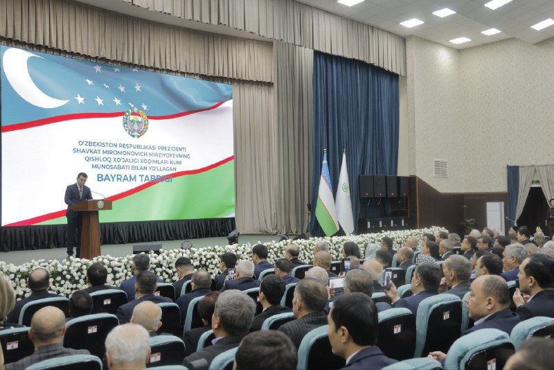 Prezident matbuot kotibi Sherzod Asadov O'zbekiston Respublikasi Prezidenti Shavkat Mirziyoyevning Qishloq xo'jaligi xodimlariga yo'llagan bayram tabrigida "O'zbekiston qishloq xo'jaligi fanlar…