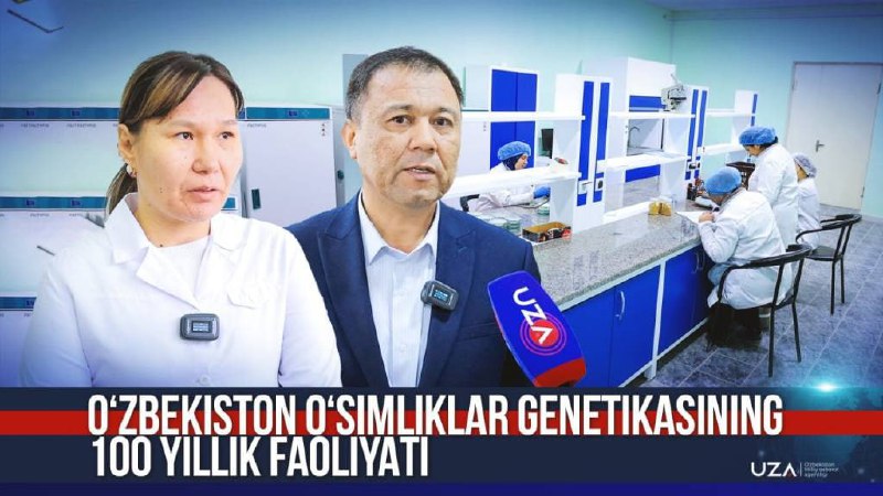 "O'zbekiston Milliy axborot agentligi-UzA"da "O‘zbekiston o‘simliklari genetikasining 100 yillik faoliyati" sarlavhali videoreportaj e'lon qilindi. Unda Milliy markaz tizimidagi O'simliklar genetik…