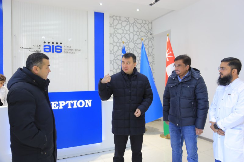 Bosh vazir o'rinbosari Jamshid Xadjayev Milliy markazga tashrif buyurdi