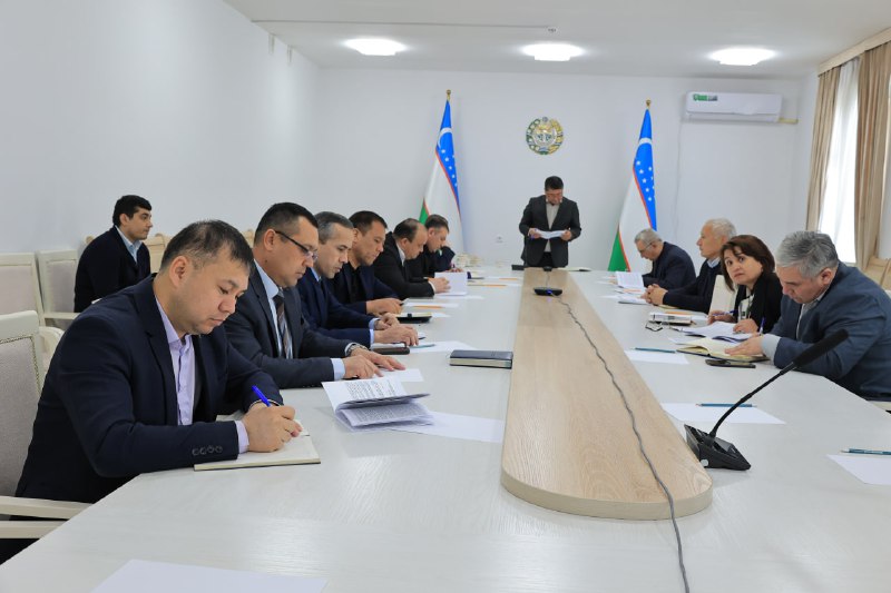 ILMIY TEXNIK KENGASHNING NAVBATDAGI YIG'ILISHI BOSHLANDI